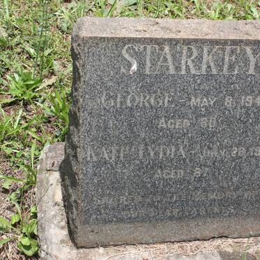 STARKEY George -1948 &amp; Kate Lydia -1952
