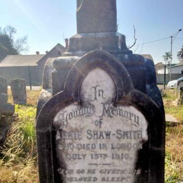 SMITH Annie, SHAW- -1910