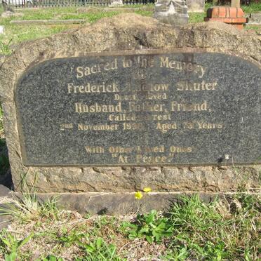 SHUTER Frederick Ludlow -1930