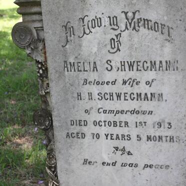 SCHWEGMANN Amelia -1913