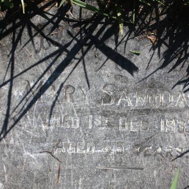 SAMIDASS Mary -1933
