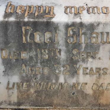 SHAW Joseph Watson 1819-1898 :: SHAW Noel -1927