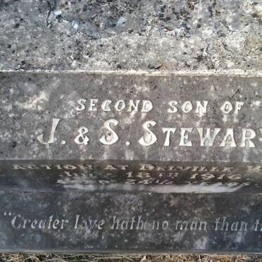 STEWART Andrew Leitch :: STEWART James -1924 :: STEWART James Cathcart