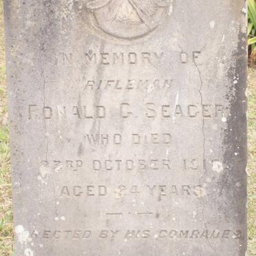 SEAGER Ronald G. -1918 _1