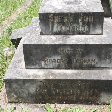 TOPHAM Sarah Ann Conham 1842-1929