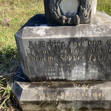 TATHAM Frederic Spence 1865-1934