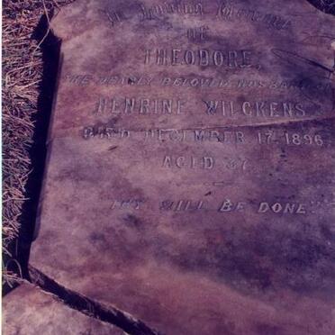 WILCKENS Henrine -1896