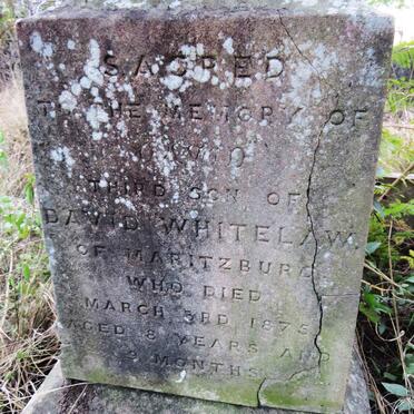 WHITELAW David -1875