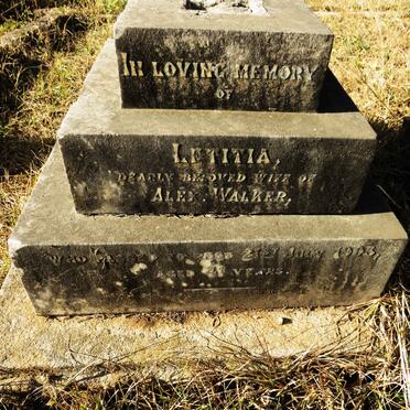 WALKER Letitia -1903