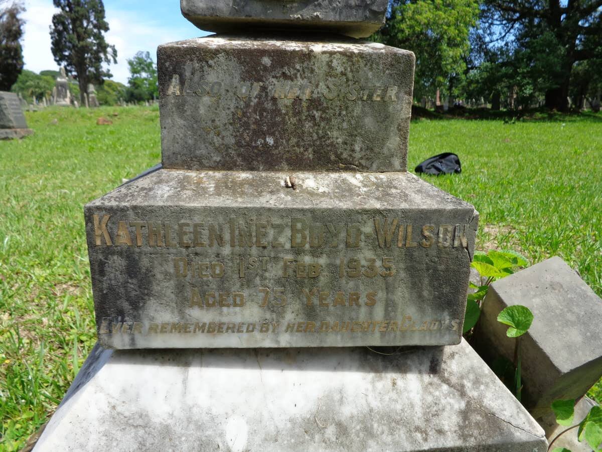 WILSON Kathleen Inez Boyd -1935