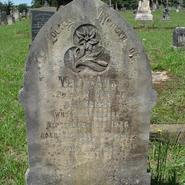 WRIGHT Mary Ann -1926