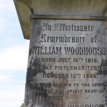 WOODHOUSE William -1816-1886