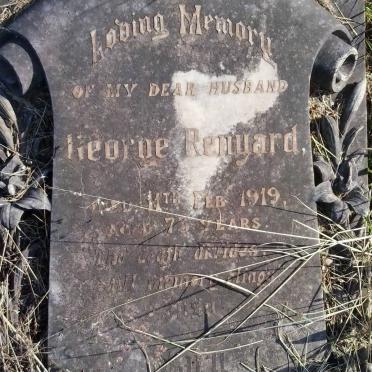 RENYARD George -1919 &amp; Mary -1936