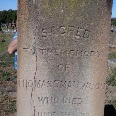 SMALLWOOD Thomas -1879