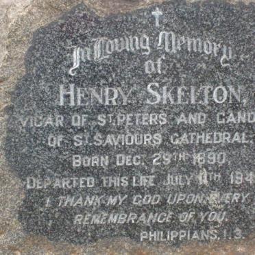 SKELTON Henry 1890-1944