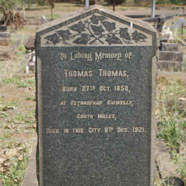 THOMAS Thomas 1850-1921