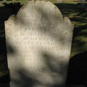 ANDERSON E.R. -1881