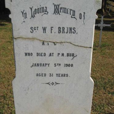 BRUNS W.F. -1900