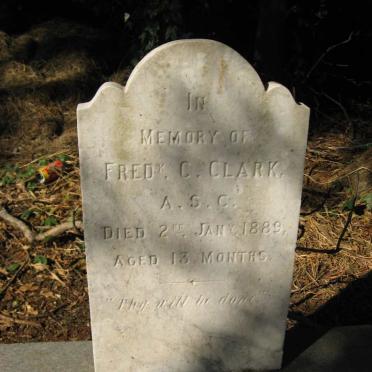 CLARK Fredk. C. -1889