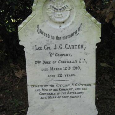 CARTER J.G. -1910