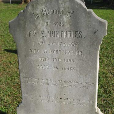 HUMPHRIES E. -1895