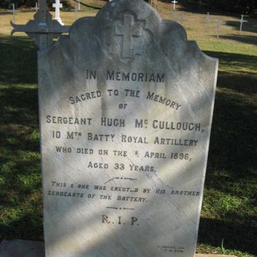 McCULLOUCH Hugh -1896