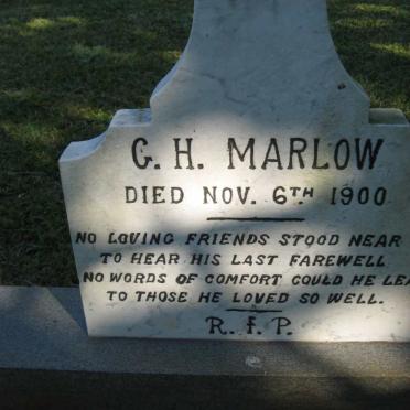 MARLOW G.H. -1900