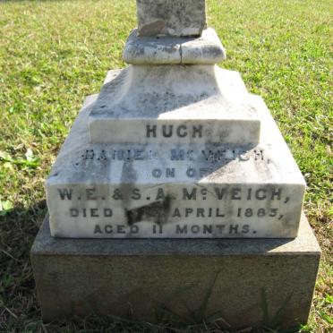 McVEICH Hugh Daniel  -1883