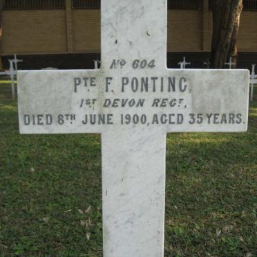 PONTING F. -1900