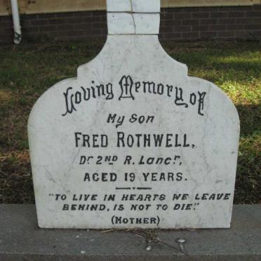 ROTHWELL Fred