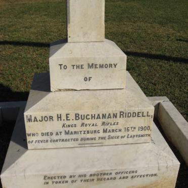 RIDDELL H.E. Buchanan -1900