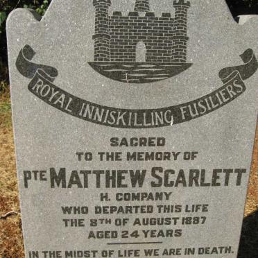 SCARLETT Matthew -1887