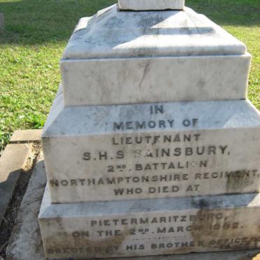 SAINSBURY S.H.S -1882