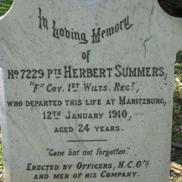 SUMMERS Herbert -1910