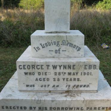 WEBB George T. Wynne -1901