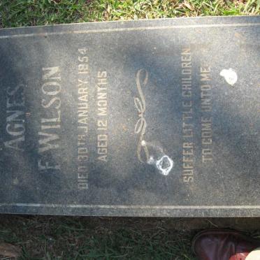 WILSON Agnes F.-1854