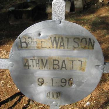 WATSON E. -1890