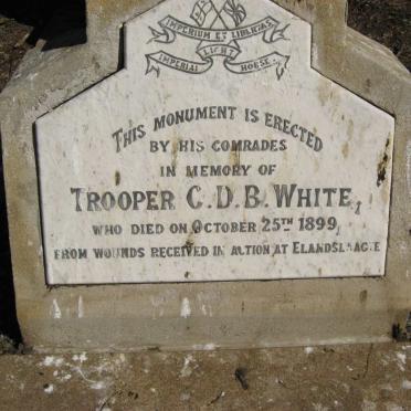 WHITE C.D.B. -1899