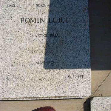 POMIN Luigi 1915-1944