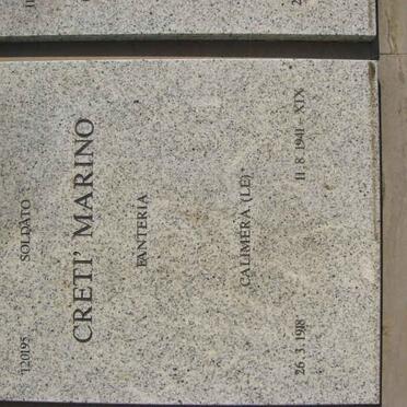 CRETI' Marino 1918-1941