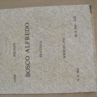BOSCO Alfredo 1919-1941