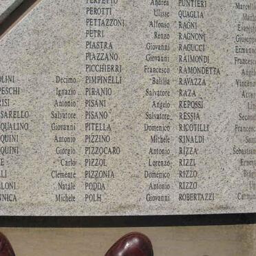 2. Memorial plaques