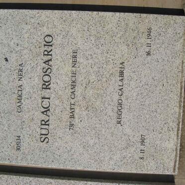 SURACI Rosario 1907-1946
