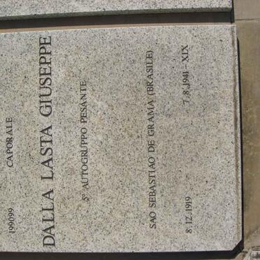 DALLA LASTA Giuseppe 1919-1941