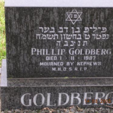 GOLDBERG Phillip -1987