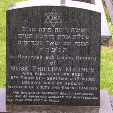 MAGNUS Rose Phillipa -1969