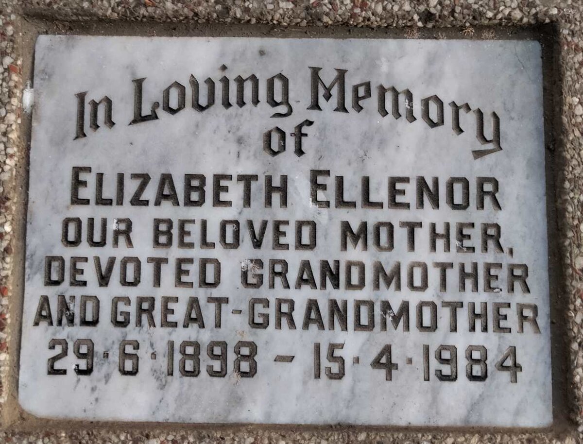 ? Elizabeth Ellenor 1998-1984
