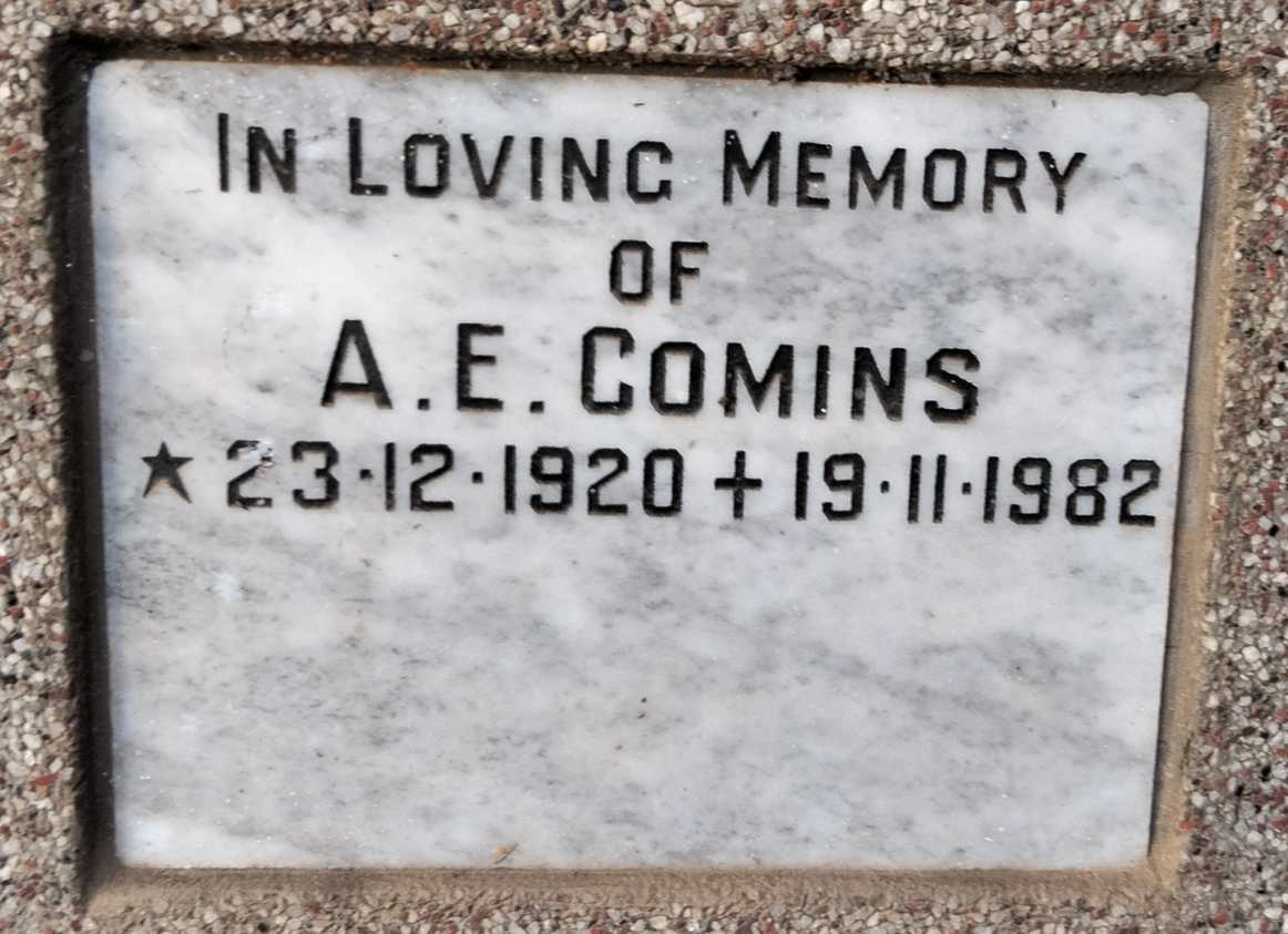 COMINS A.E. 1920-1982