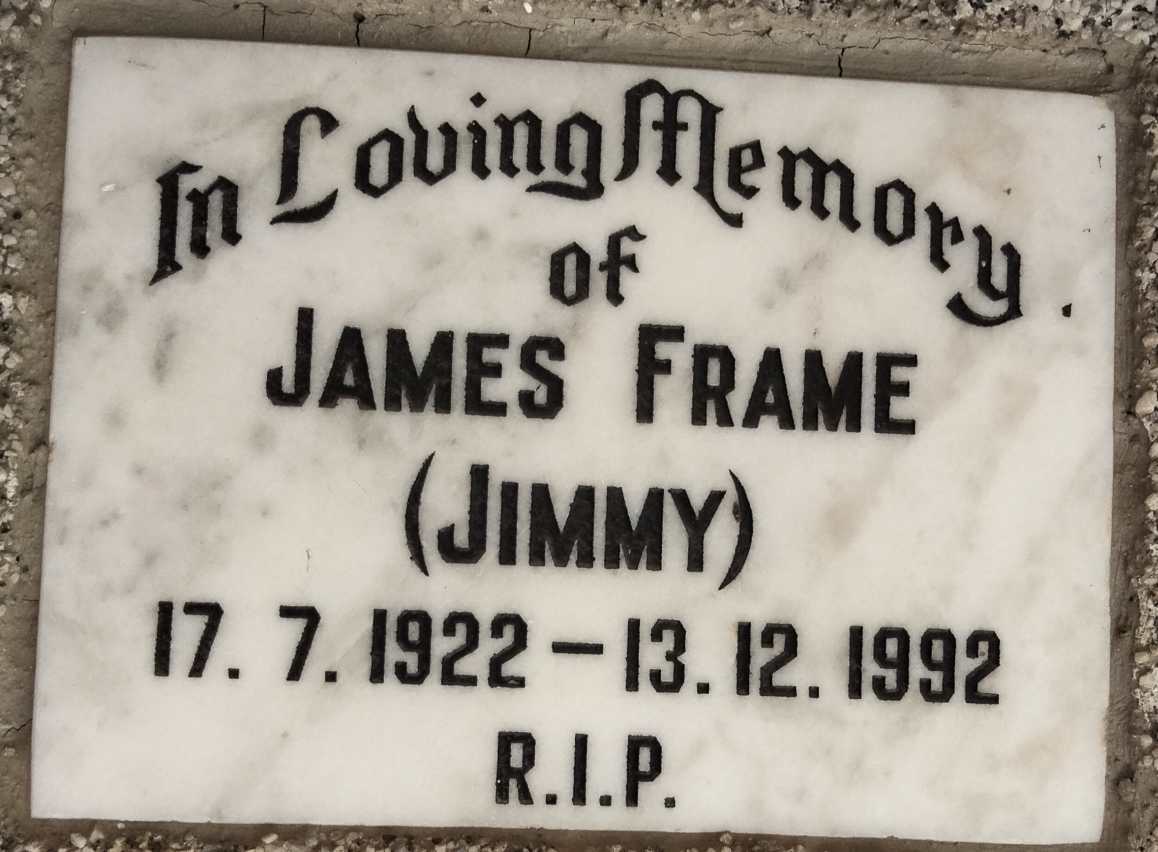 FRAME James 1922-1992