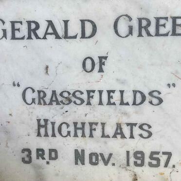 GREEN Gerald -1957